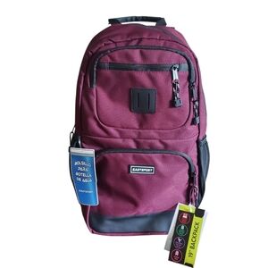 NWT‎ Eastsport Unisex Eclipse 19 Inches Core Fig Red Backpack One Size